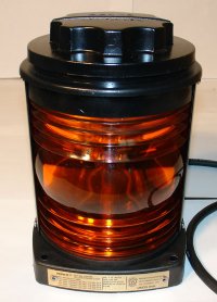 TOWING LIGHT YELLOW 135DEG PERKO (1129-MAO-BLK)