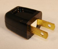 ADD-A-TAP, MALE PLUG, 10AMP, BLACK (2601BK-BU)