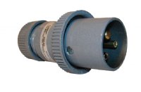 PLUG 20A 2P3W 250V FS/FD (ALUMINUM) RUSSELLSTOLL (3720)