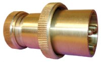 MARINE PLUG 20A 125V 2W3P BRASS PAULUHN (420BP-125)