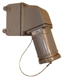 RECEPTACLE 60A 3P4W 600V W/ J-BOX PAULUHN (7324-78)