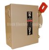 Show product details for SAFETY SWITCH 30A 3P 600V NO FUSE GE THN3361