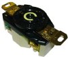 Show product details for RECEPTACLE 20AMP 125VAC 2P3W HUBBELL (HBL2310)