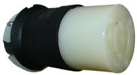 CONNECTOR 20AMP 125VAC 2P3W HUBBELL (HBL2313)