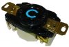 Show product details for RECEPTACLE 20AMP 120/208VAC 4P5W HUBBELL (HBL2510)