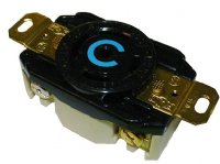 RECEPTACLE 30AMP 120/208V 4P5W 3PH HUBBELL (HBL2810)