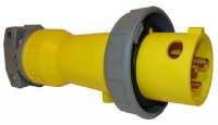 PLUG 20AMP 125VAC 2-POLE 3-WIRE HUBBELL (HBL320P4W)