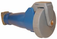 CONNECTOR 60A 250VAC 2-POLE 3-WIRE HUBBELL (HBL360C6W)