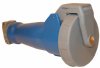 Show product details for CONNECTOR 60A 250VAC 2-POLE 3-WIRE HUBBELL (HBL360C6W)