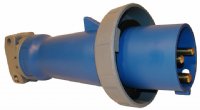 PLUG 60AMP 250VAC 2-POLE 3-WIRE HUBBELL (HBL360P6W)
