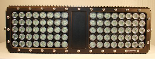 FLOODLIGHT LED 270W TYPE II BLACK ANODOZED 18-32VDC CERO SYSTEMS (HD80-270W-18-CWGDB)