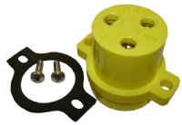 RECEPTACLE INTERIOR 20A 2P3W 125V PAULUHN (INX3022-125)