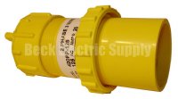 MARINE PLUG 20A 125V 2P3W PLASTIC PAULUHN / EATON / CROUSE-HINDS 420PP-125 (OUT OF STOCK)