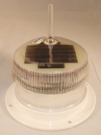 SOLAR MARINE LIGHT LED WHITE 1-2NM SEALITE (SL15 WHITE)