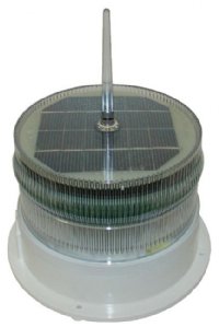 SOLAR MARINE LIGHT LED WHITE 2-3NM SEALITE (SL60 WHITE)