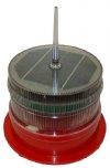 Show product details for SOLAR MARINE LIGHT LED RED 2-3NM SEALITE (SL60 RED)