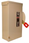 Show product details for SAFETY SWITCH 100AMP 3-POLE 600V GE (TH3363R)