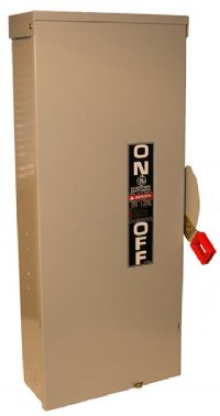 SAFETY SWITCH 200A 3P 600V NO FUSE GE (THN3364R)