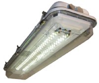 LED MARINE FIXTURE W/ RED LED NIGHT VISION OPTION, 24 INCH, 110V-240VAC, 2X10 WATT SMD ARRAYS, VAPOR TIGHT, GLAMOX / AQUA SIGNAL, 1445201204 (DISCONTINUED)