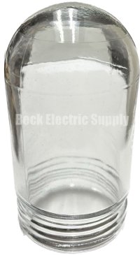 VAPORPROOF GLASS GLOBE 6" CLEAR 600