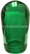 Show product details for VAPORPROOF GLASS GLOBE 6" GREEN 603