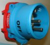 Show product details for PLUG / INLET 60A 480V 3P/G MELTRIC (63-68043)
