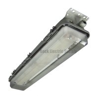 LED MARINE FIXTURE, 24 INCH, 120V-277VAC, 2X10 WATT SMD ARRAYS, 4000K, IP67, VAPOR TIGHT, GLAMOX / AQUA SIGNAL, GKI 5003