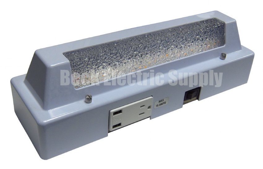 LED BERTH & MIRROR LIGHT, 14W, 120V-277VAC, SWITCH, & 2 X USB