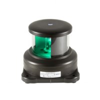 LED NAVIGATION LIGHT, STARBOARD SIDE LIGHT (GREEN), 3W, 24V DC, 3NM VISIBILITY, DHR, DHR80010000