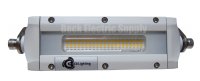 LED LIGHT BAR, 10W, 100V-240V AC, 3900K, MARINE DUTY, E-LED, FLLB-010-39WH-HV