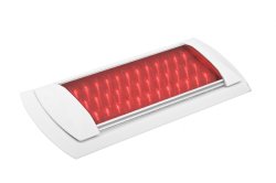 OCEANUS LED UTILITY LIGHT, 18W, 10V-20V DC, 3900K NATURAL WHITE/RED LED CIRCUIT, FROSTED LENS, E-LED, MPFL-18W-39+R-WH-LV