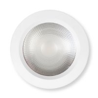 LED DOWNLIGHT (RECESSED), 15W, 100-305V AC, 3900K (NATURAL WHITE), WHITE TRIM, 1500 LUMENS, DIMMABLE DRIVER, IP44, E-LED LIGHTING, RLDL-15-39WH-HV