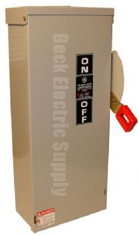 SAFETY SWITCH 60AMP 3-POLE 600V GE THN3362R