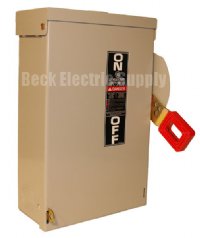 SAFETY SWITCH 30A 3P 600V NEMA 3R GE THN3361R