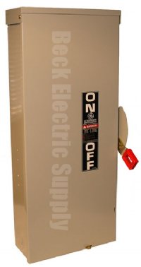 SAFETY SWITCH 200A 3P 600V FUSED 3R GE TH3364R