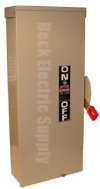 Show product details for SAFETY SWITCH 200A 3P 600V FUSED 3R GE TH3364R