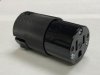 Show product details for CONNECTOR 15A 125VAC 2P3W STRAIGHT BLADE BLACK HUBBELL HBL5269CM2