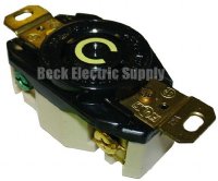 RECEPTACLE 20AMP 125VAC 2P3W HUBBELL HBL2310