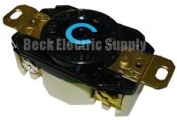 RECEPTACLE 20AMP 120/208VAC 4P5W HUBBELL HBL2510