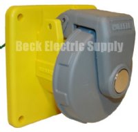RECEPTACLE 20A 125VAC 2-POLE 3-WIRE HUBBELL HBL320R4W