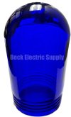 Show product details for VAPORPROOF GLASS GLOBE 6" BLUE 604 