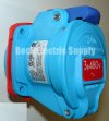 Show product details for RECEPTACLE 20A 480V 3P/G MELTRIC 63-14043