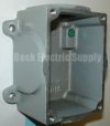 Show product details for JUNCTION BOX METAL 1" NPT MELTRIC 7T1F0N10 (REPLACES MB31)
