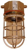 Show product details for FIXTURE 100W BRONZE, CEILING MOUNT, VAPOR PROOF - JELLY JAR, EATON / CROUSE-HINDS / PAULUHN (717B)