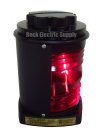 Show product details for RED SIDE LIGHT (PORT), 112.5 DEGREE, 2NM, PERKO 1127RA0BLK 1127-RAO-BLK