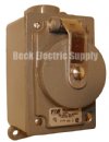Show product details for RECEPTACLE 30AMP 2P3W 250V FD RUSSELLSTOLL 3753