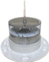 SOLAR LED MARINE LIGHT / HAZARD MARKER LIGHT WHITE 2-3NM SEALITE (WIDE BASE UNIT), SL-60LB-G, SL60 WHITE, SL-60-W