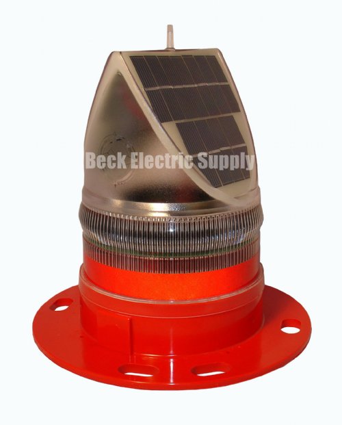 lav lektier Souvenir Arkæologiske SOLAR LED AVIATION / OBSTRUCTION LIGHT RED 2.5NM 360DEG. 8Ah NIMH BATTERY  AVLITE AV-OL-70-R (FORMERLY SEALITE SL70-TC)