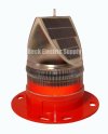 SOLAR LED AVIATION / OBSTRUCTION LIGHT RED 2.5NM 360DEG.  8Ah NIMH BATTERY AVLITE AV-OL-70-R (FORMERLY SEALITE SL70-TC)