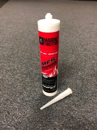 MARINE WATERTIGHT FIRESTOP SEALANT, 9.5OZ CAULKING TUBE, RED